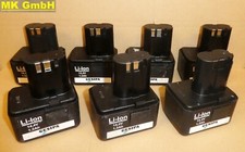 1x Gesipa battery 14.4V-1.3Ah Li-ion for AccuBird + FireBird blind riveters etc.