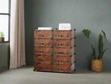 Narrow Shoe Cabinet Tall