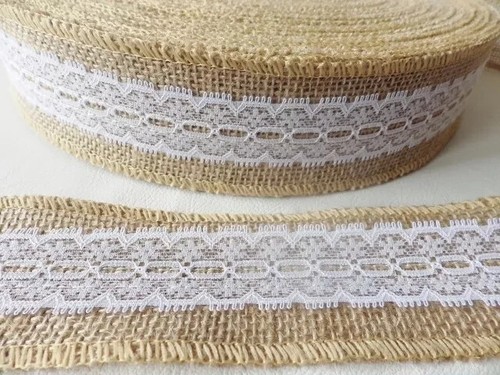 50mm hessian burlap - 50mm, jute
