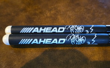 KISS Peter Criss AHEAD Drumsticks ROCK HOF