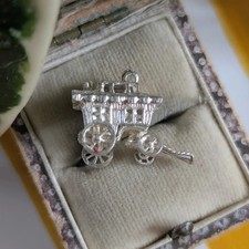 Vintage Silver Vardo Charm