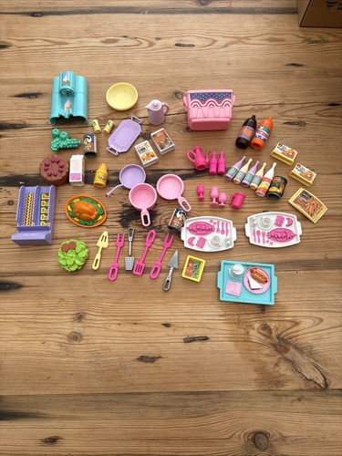 Barbie vintage kitchen food - vintage,