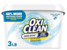 OxiClean White Revive Multipurpose Laundry Stain Remover & Whitener 3LB