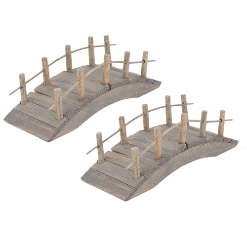 Mini wooden arch bridge - wooden,