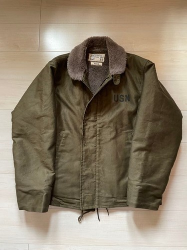 Avirex usn deck jacket - usn,