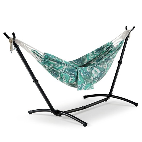 Hammock with stand - with, leaf