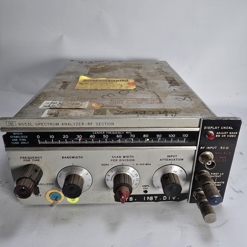 8553l spectrum analyzer - analyzer, rf