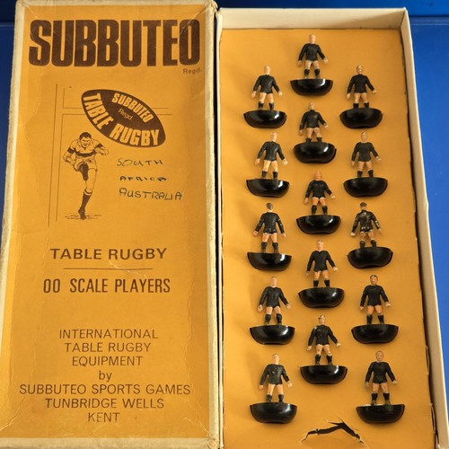 Subbuteo rugby team new - rugby,