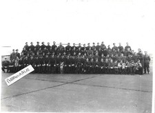 Vintage Old Photograph Men Military Uniforms Royal Air Force 1950's