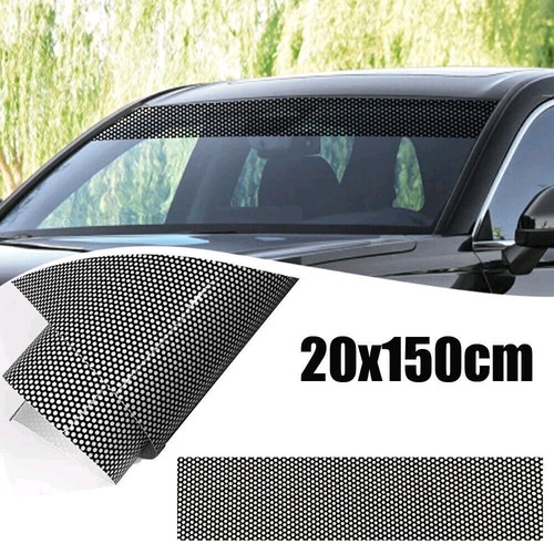 Black honeycomb car windshield - honeycomb,