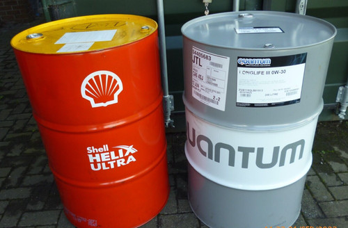 Empty oil drum - oil, 45