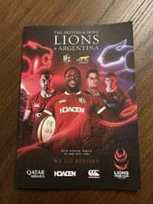 British and Irish Lions v Argentina 2025 official match programme, Dublin