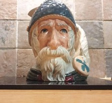 Magnificent Vintage Large Royal Doulton Character Toby Jug Don Quixote, collecto