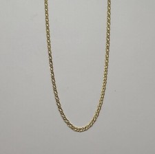 9ct Yellow Gold Double Curb