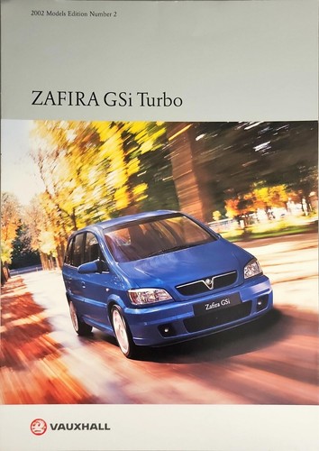 Vauxhall zafira gsi turbo - gsi,
