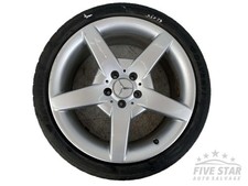 Mercedes-Benz CLK R18 Alloy Wheel With Tire 2008 Coupe 2/3dr A1714011702 (05-09)