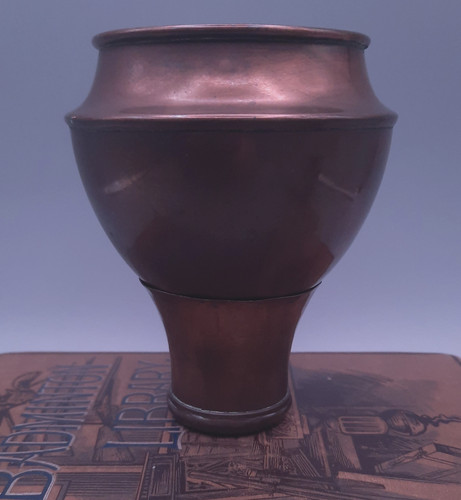 Antique copper jardiniere - jardiniere, /