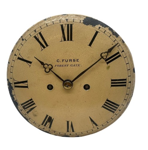 Double fusee bracket - , clock