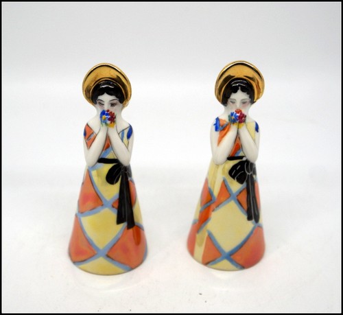 Art deco noritake lusterware - deco,
