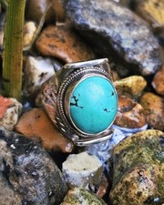 Vintage Sterling Silver Saddle Ring Size O