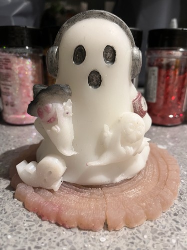 Solid silicone ghost - silicone,
