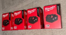 Milwaukee batteries 0ah - 4x, 5.0ah