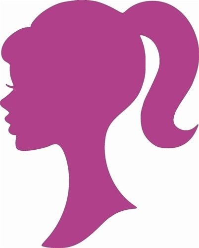 Wood barbie head shape - barbie,