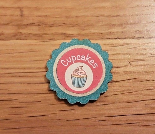Cupcakes wooden sign plaque - wooden,