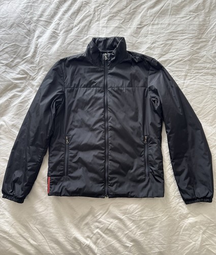 Prada jacket black - black, size