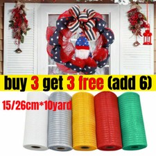 15/26cm 10yard Mesh Wreath
