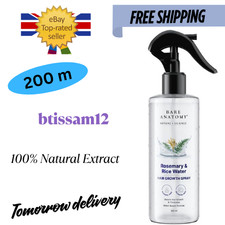 Rice water and Rosemary Water