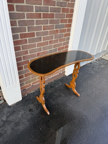 Vintage kidney bean console - vintage,