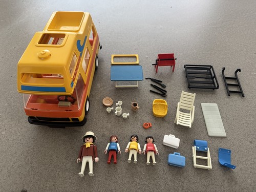Vintage playmobil 3148 camper - playmobil,