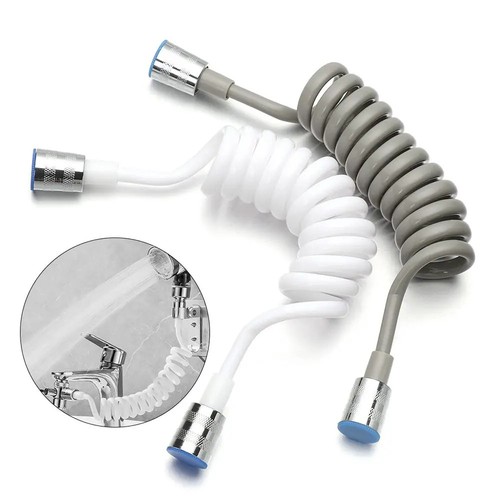 Spring flexible shower hose - flexible,