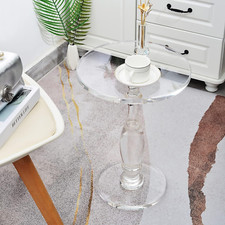 Modern Pedestal Acrylic Side
