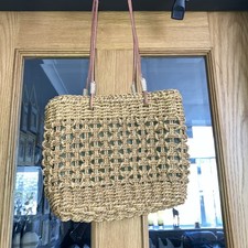Small Rattan Shoulder Bag