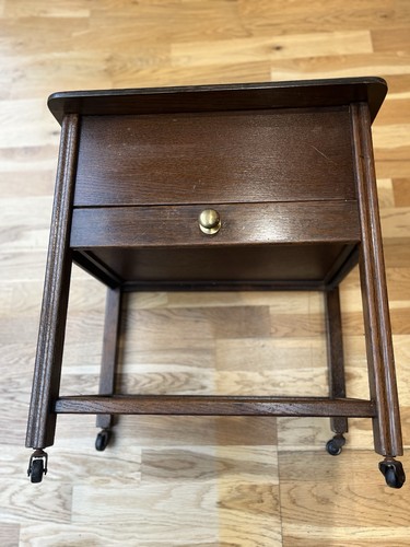 Antique wooden sewing - antique,