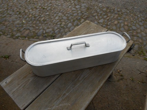Large vintage fish kettle - vintage, 80