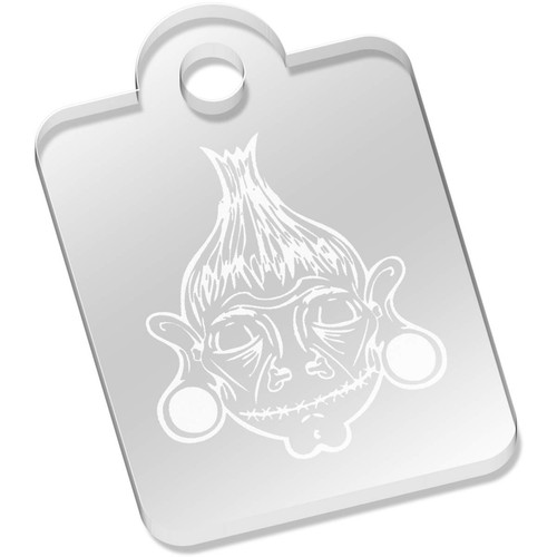 Shrunken head laser engraved - head', laser-engraved
