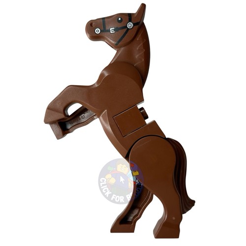 Lego reddish brown - brown, horse