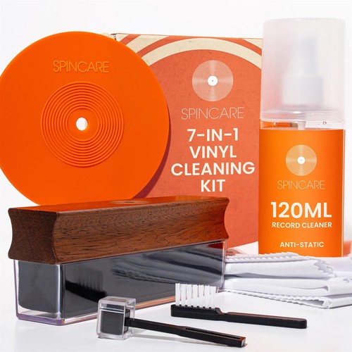 Spincare vinyl record cleaning - record,