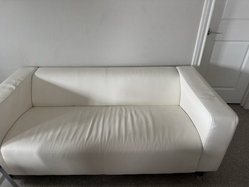 Ikea leather sofa - leather,