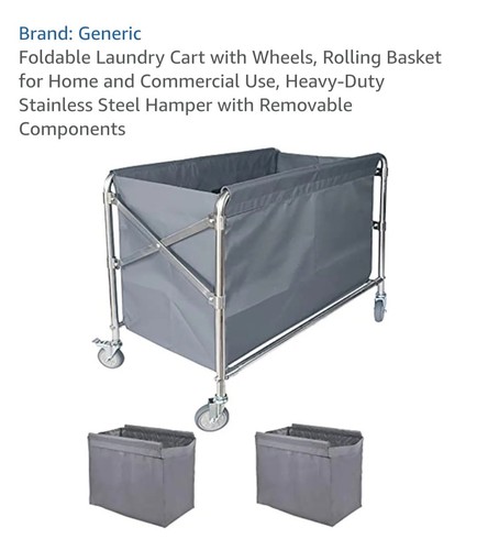 Industrial laundry sorter cart - industrial,