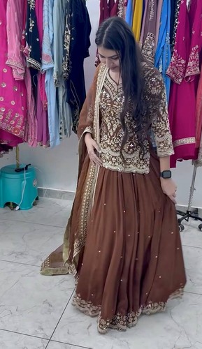 Georgette brown readymade long - readymade,