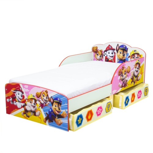 Paw patrol badges - patrol, bed