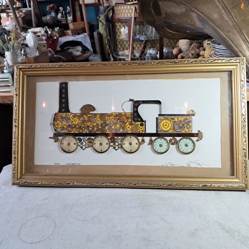 Watch clock parts locomotive - clock,