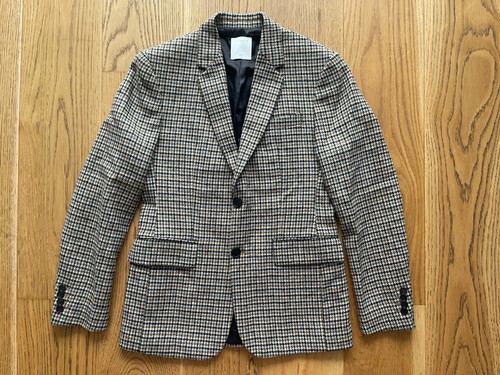 Sandro tweed check jacket - sandro,