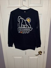 Santa Barbara Zoo Gorilla Sweater Size Small Live Tell Brand