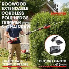 2in1 Cordless Pole Hedge