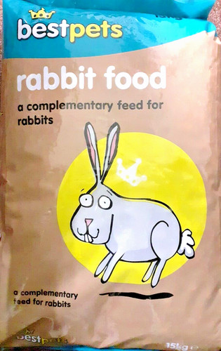 Best pets rabbit food 15kg - best,